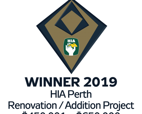 Winner HIA Renovation/Addition projects